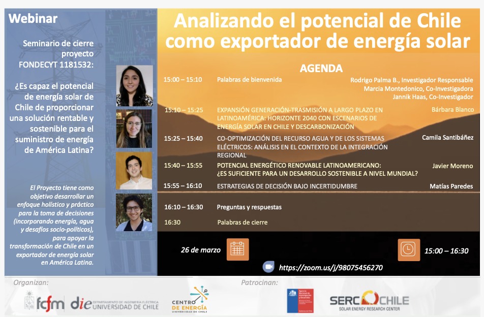 (Español) Se Realiza Seminario Sobre Potencial De Chile Como Exportador De Energía Solar