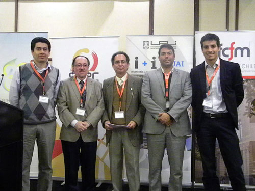Guillermo Jimenez, Jaime Aleé, Héctor Galleguillos, Gustavo Cáceres Y Carlos Suazo.